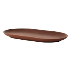 Plato ovalado Sand 12,5x20 cm, Red clay
