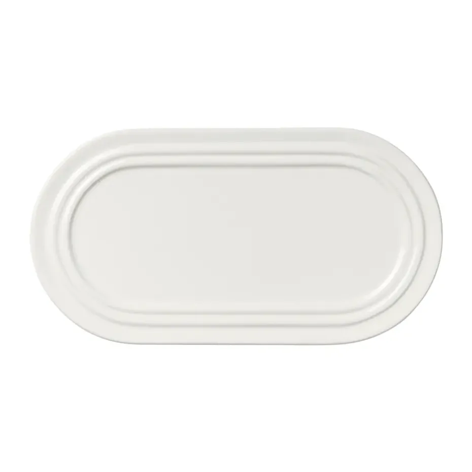 Plato ovalado Stevns 27,5 cm, Chalk white