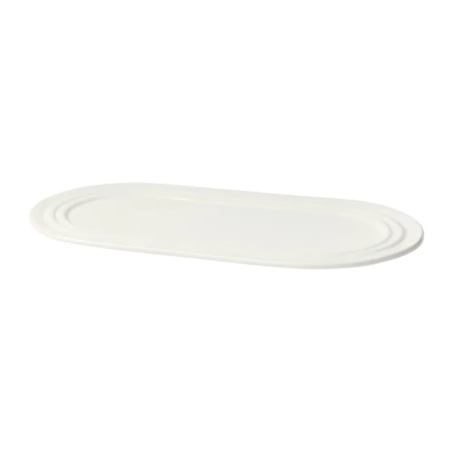 Plato ovalado Stevns 27,5 cm, Chalk white