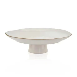 Plato para tarta Heirol x Nosse Edge Ø32 cm, Blanco