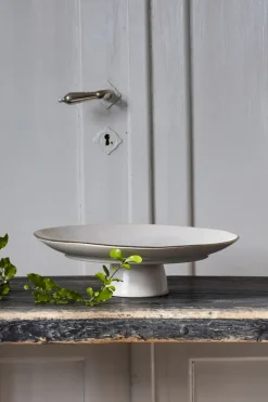 Plato para tarta Heirol x Nosse Edge Ø32 cm, Blanco