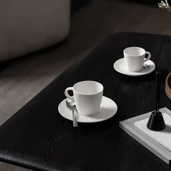 Plato para taza de café Manufacture Rock Ø15,5 cm, Blanco
