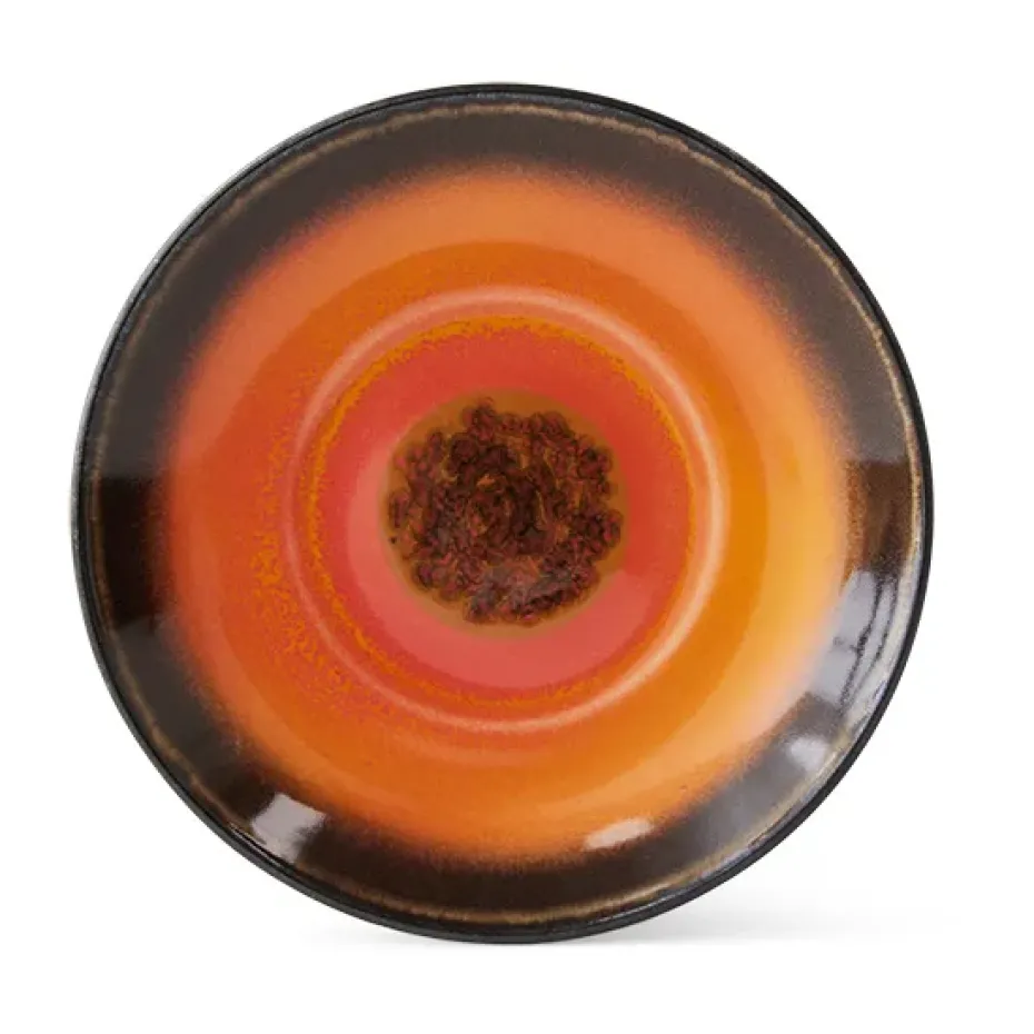 Plato para taza 70's, Ø11,5 cm, Tostado lento