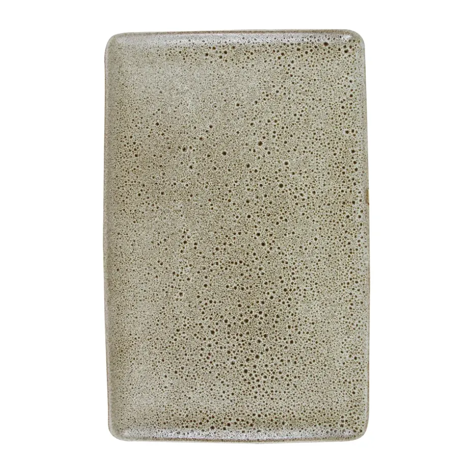 Plato Raw 31,5x20 cm, Sandy beige