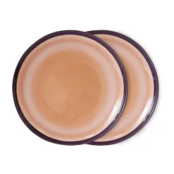Plato 70's Ø27,5 cm 2 piezas, Bedrock
