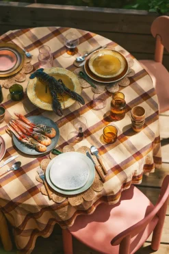 Plato 70's Ø27,5 cm 2 piezas, Palms