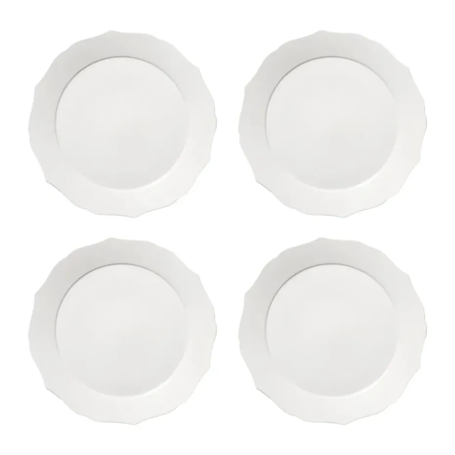 Plato Silhouette L Ø26 cm set de 4, White