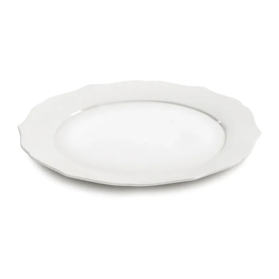 Plato Silhouette L Ø26 cm set de 4, White