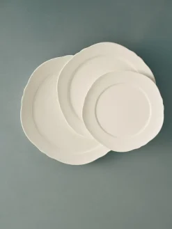 Plato Silhouette L Ø26 cm set de 4, White