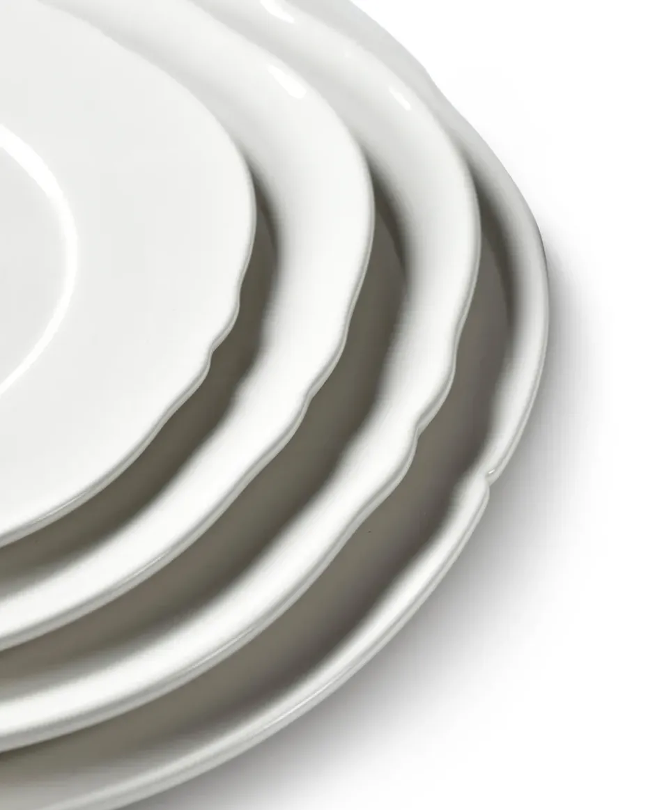 Plato Silhouette S Ø20,6 cm set de 4, White