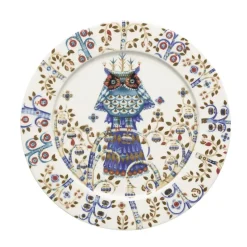 Plato Taika Ø27 cm, blanco