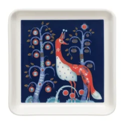 Plato Taika 12x12 cm, Azul
