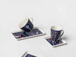 Plato Taika 12x12 cm, Azul