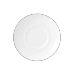 Plato taza espresso Vera Wang Blanc Sur Blanc, Ø12,5 cm
