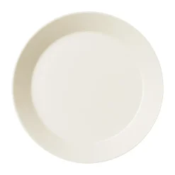 Plato Teema Ø21 cm, blanco