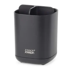 Portacepillos Easystore 12,8 cm, Negro