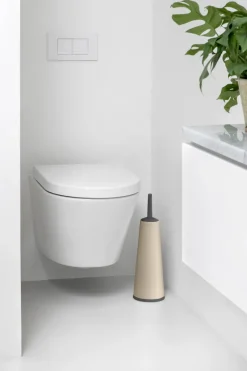 Portaescobillas de inodoro ReNew Brabantia, Soft Beige