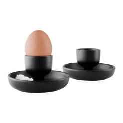 Portahuevos Nordic kitchen 2-pack, Black