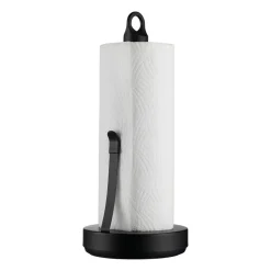 Portarrollos de papel cocina Loop, Negro