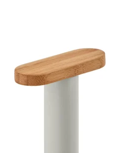 Portarrollos de papel cocina Mattina, gris cálido