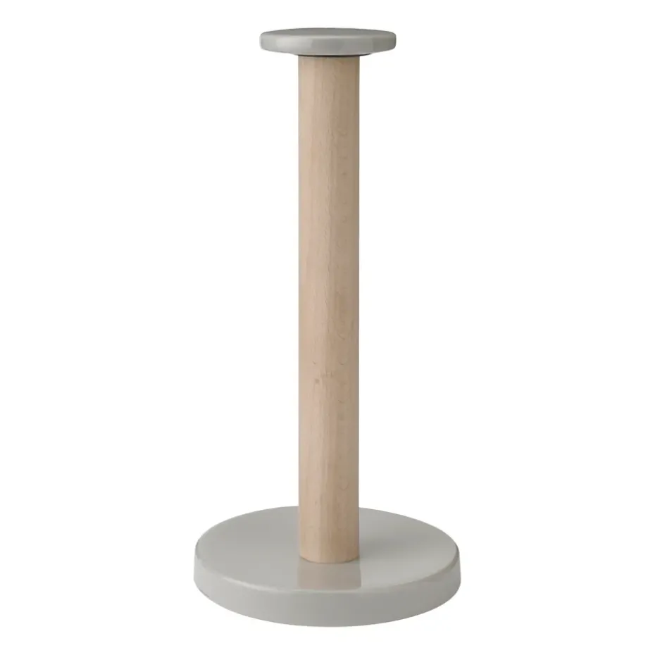 Portarrollos de papel de cocina Emma 28 cm, Gris-haya