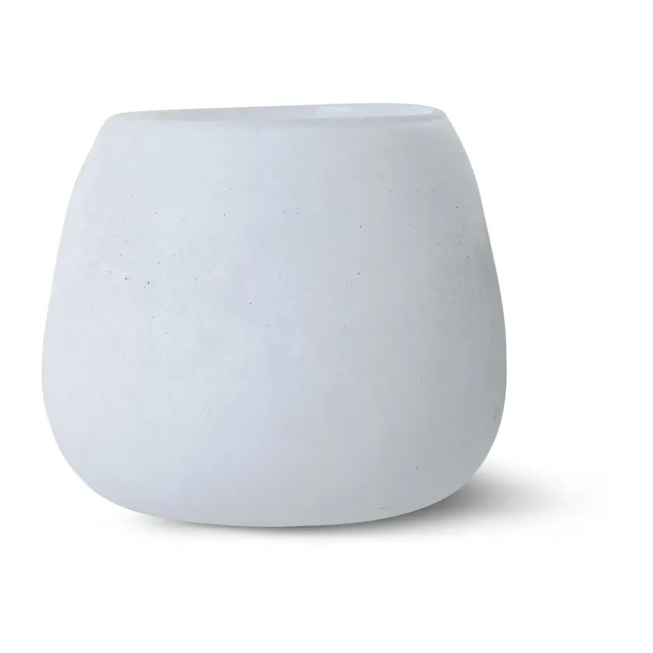 Portavelas Norrvik blanco, Ø7,5 cm