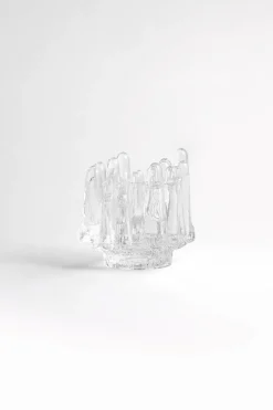 Portavelas Polar 112 mm, Transparente