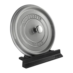 Posatapas Staub hierro fundido-silicona, Negro
