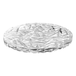 Posavasos Carat Ø12,5 cm, Transparente