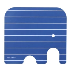 Posavasos de vidrio Elephant 11x10 cm, Blue