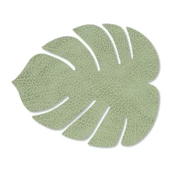 Posavasos Monstera Leaf Hippo, verde oliva