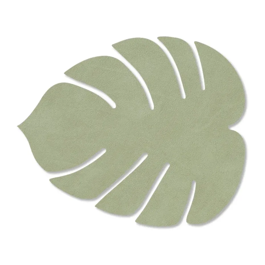 Posavasos Monstera Leaf Nupo, verde oliva
