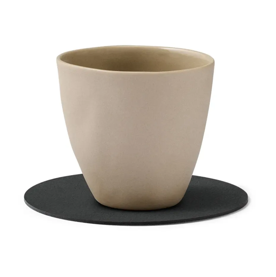 Posavasos Nupo circle, negro