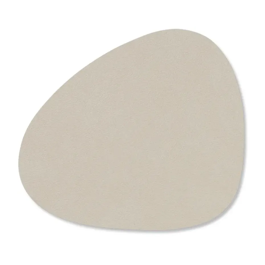 Posavasos Nupo curve, Oyster white