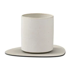 Posavasos Nupo curve, Oyster white
