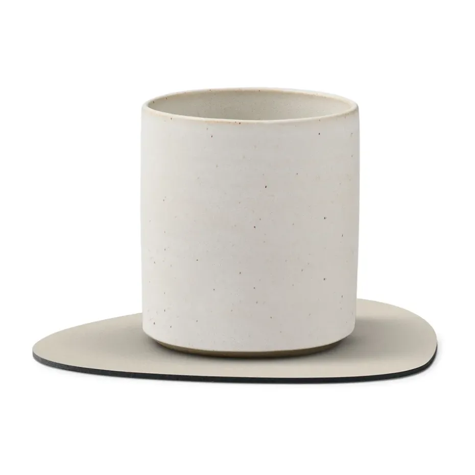 Posavasos Nupo curve, Oyster white