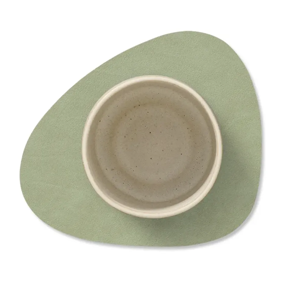 Posavasos Nupo curve, verde oliva