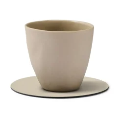 Posavasos Serene circular Ø10 cm, Cream