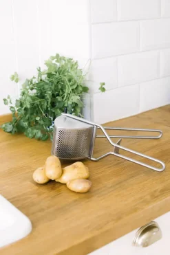 Prensa de patatas Poppy, acero inoxidable