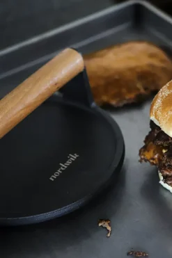 Prensa hambuerguesa Smash Burger 18 cm, Hierro fundido