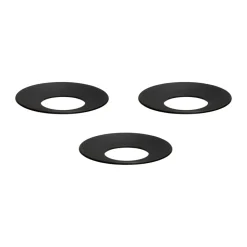 Protectores de vela STOFF Nagel 3-pack, Negro