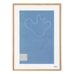 Póster Aalto art Sketch blue, 50 x 70 cm