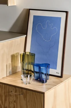 Póster Aalto art Sketch blue, 50 x 70 cm