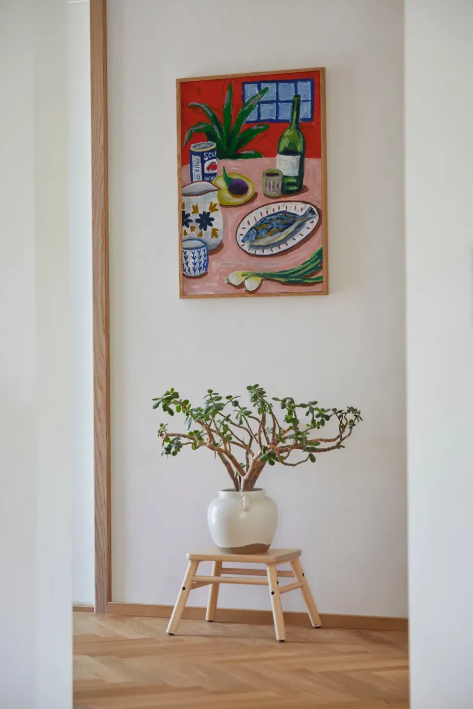Póster Composition with Fish, 70x100 cm