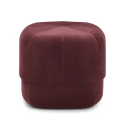 Puff Circus, rojo oscuro