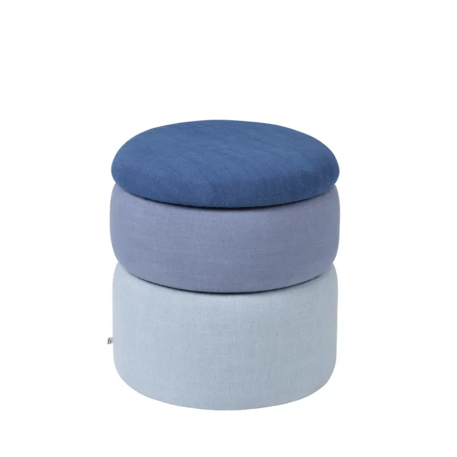 Puff Pond 42 cm, Blue shades