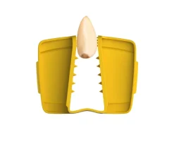 Rallado multi grip con recipiente Multi grip 17 cm, Amarillo