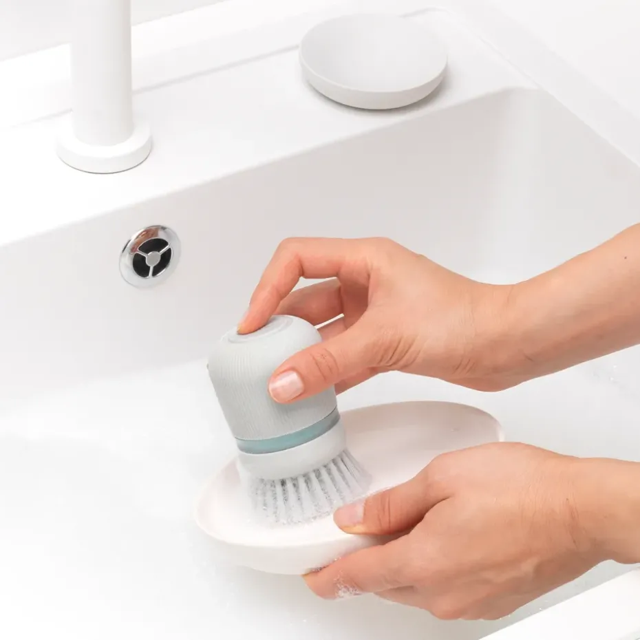 Recambio de cepillo para platos Brabantia, gris claro