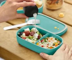 Recipiente para salsas To Go organic Lékué 50 ml, Negro