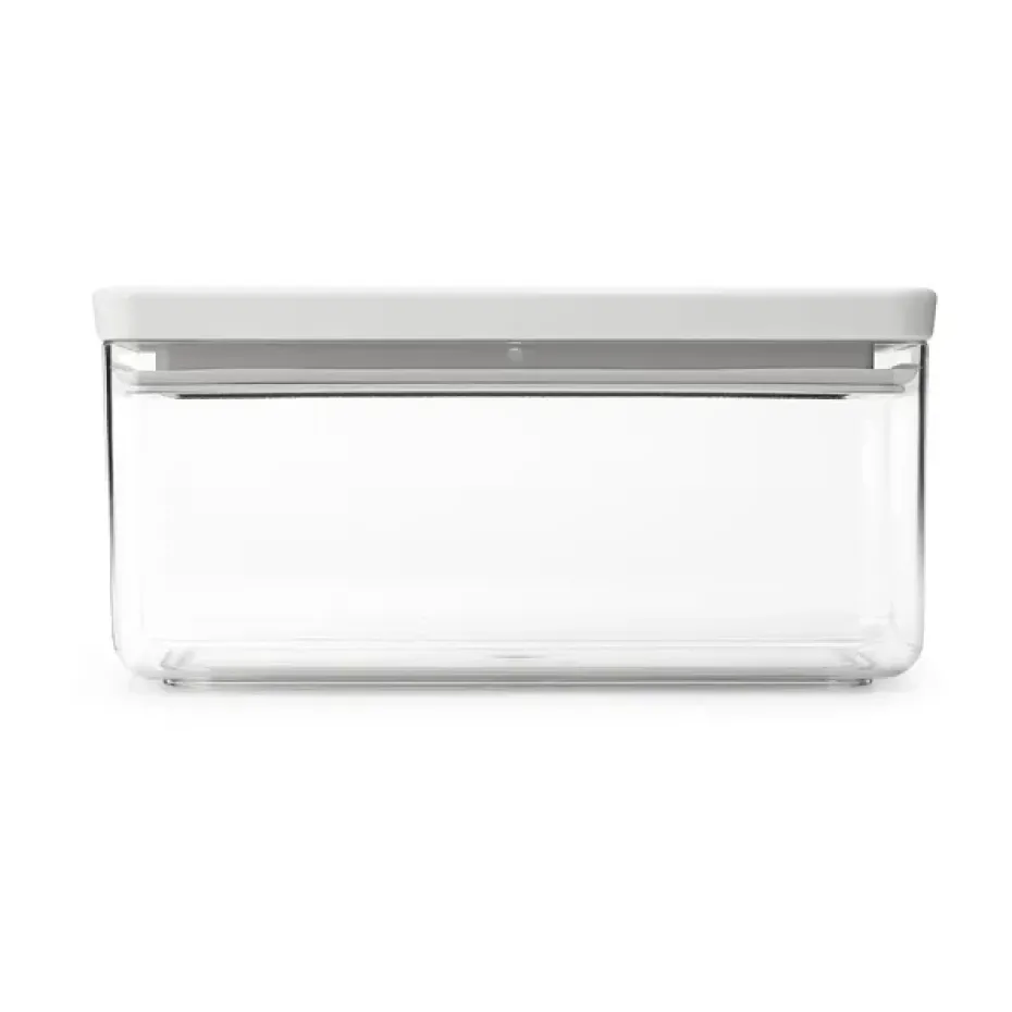 Recipiento apilable TASTY+ 1,5 L, Gris claro